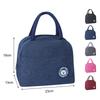 Insulated Lunch Bag Thermal Tote Bag Thick Aluminum Foil Cotton Lunch Box Bag for Workers