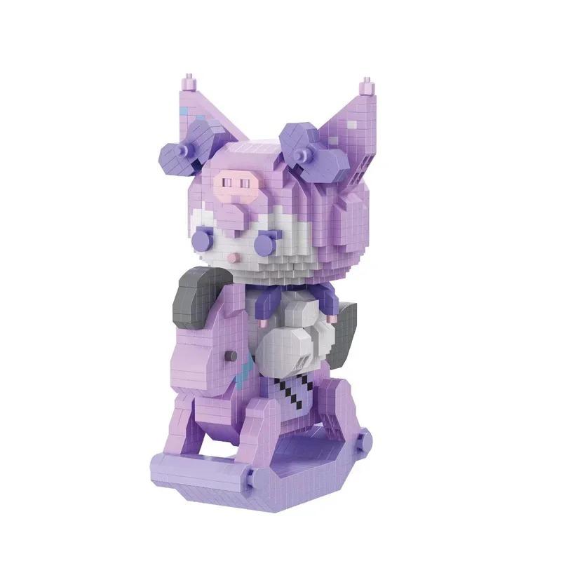 Micro Building Block Stitch Anime Assembled Model Mini Brick Figures Toys For Kids