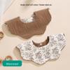 Korean Style 360° Waterproof Baby Bibs - Double-Sided Pure Cotton Gauze