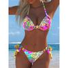 Nuovo Bikini Due Pezzi Pettorale Stella Marina Metallica Decorativo Costume da Bagno Costume da Bagno Stampato