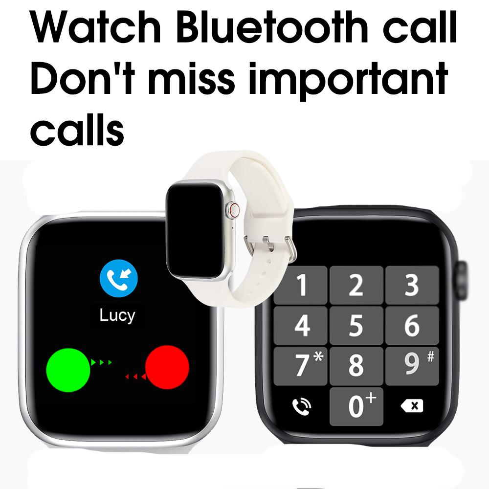 Smart Watch W26 Men Women Bluetooth Call Heart Rate Monitor Iwo 12 Smartwatch Pedometer Electronic Clock For Android&ios Phone