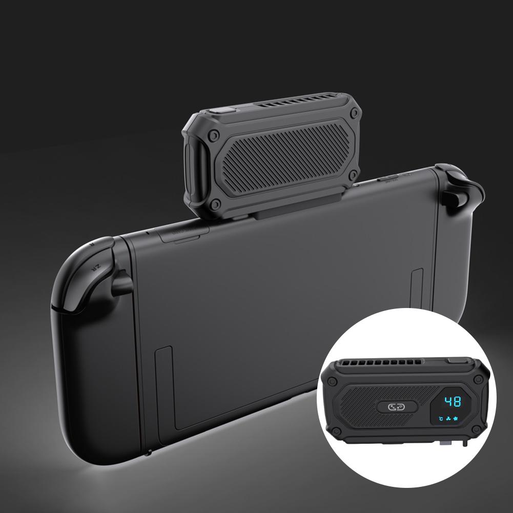 for Switch2 Host Cooling Fan Dual Speed Adjustable Black Cooling Radiator NS2 Game Console Cooling Accessories