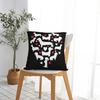 Dachshund Dog Love Square Pillow Covers Home Wiener Sausage Doxie Cushion Cover Cute Home Decoration Pillowcase 4545
