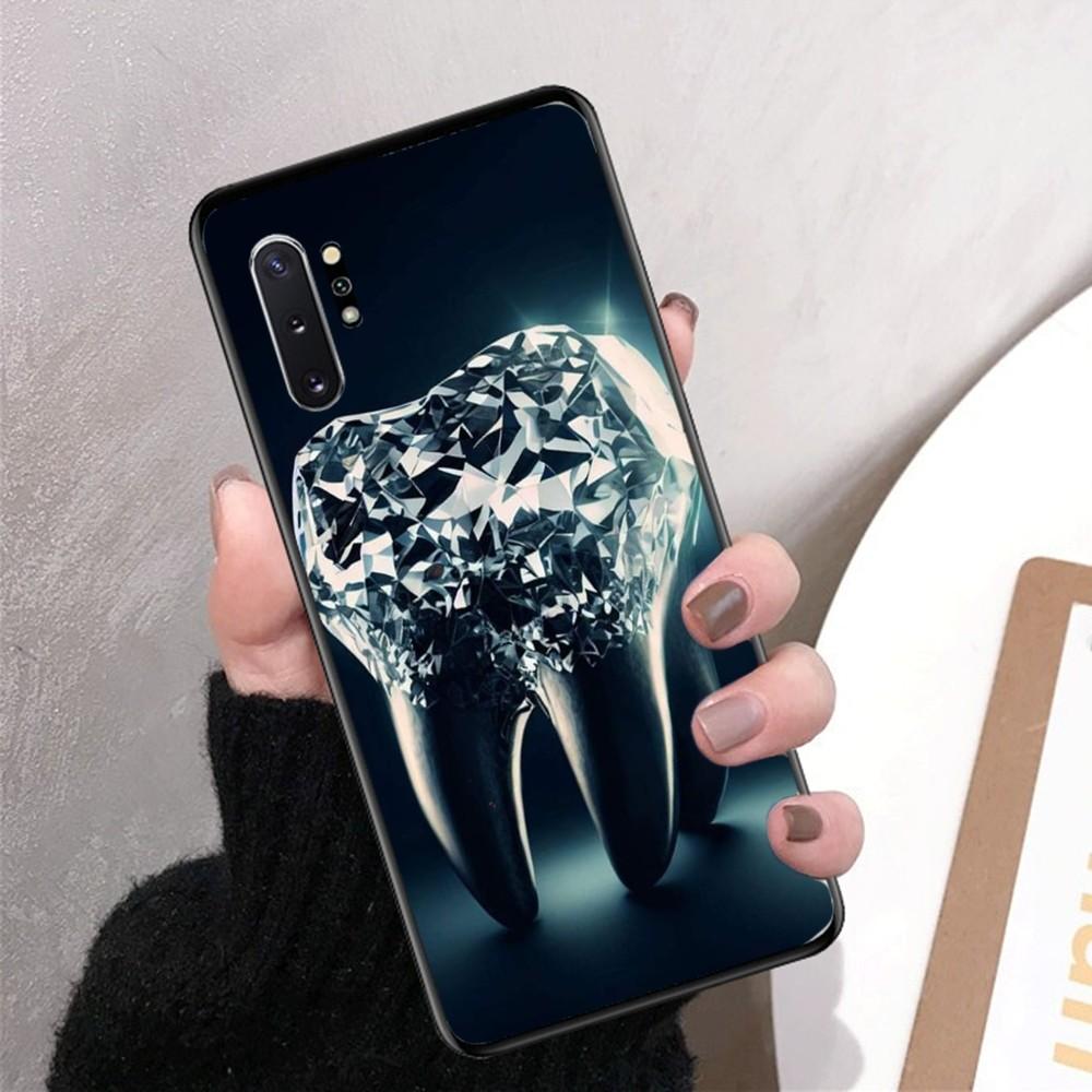 Dentist Pattern Tooth Phone Case For Samsung Note 8 9 10 20 Pro Plus Lite M 10 11 20 30 21 31 51 A 21 22 42 02 03