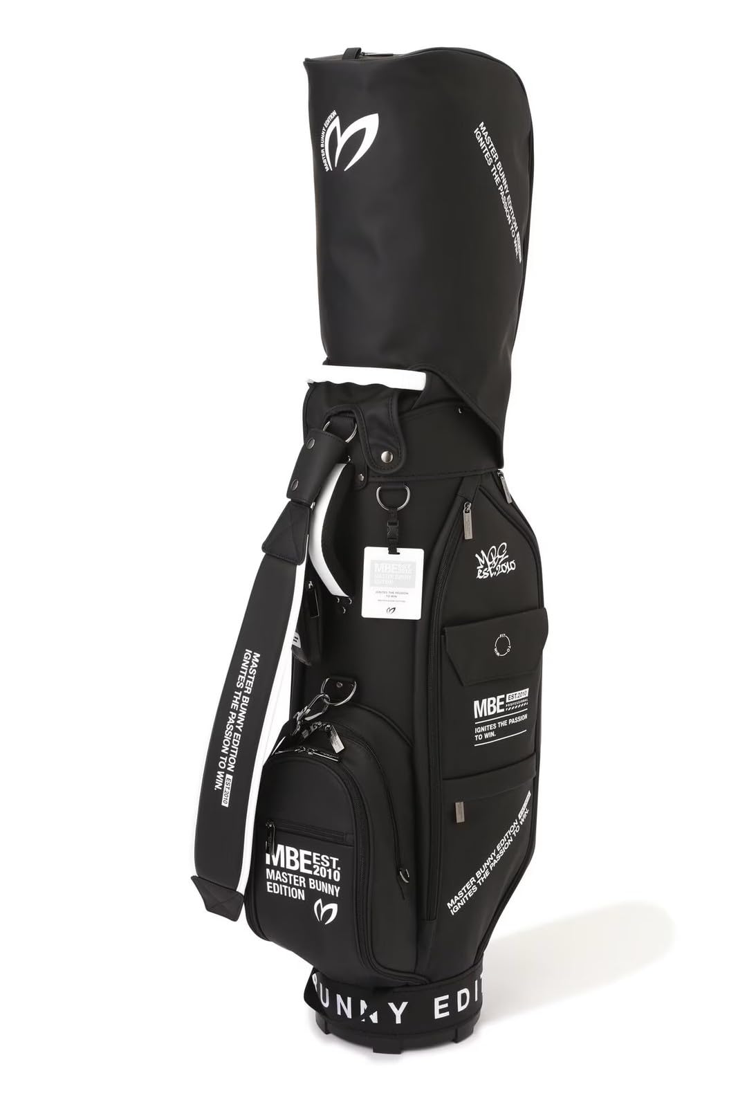 

Caddy Bag Graphic 46 inch Golf CB FR [Master Bunny] [Season Series] (Freestanding, 9.0 type, 3.8 kg, compatible) / / 758-4180601 010_Black