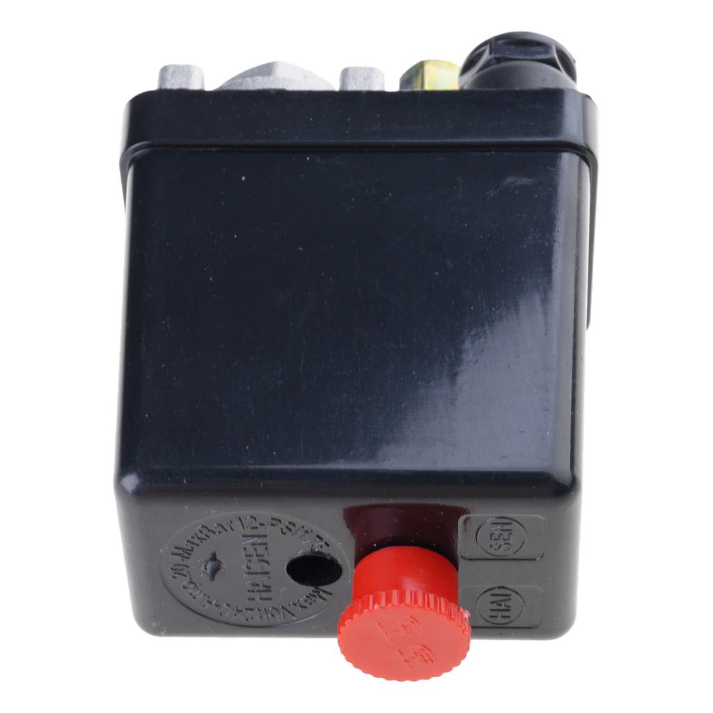 Heavy Compressor Pressure Controls Valves 90-120PSI Pressure Reducing Switches Air Compressor Pressure Switches