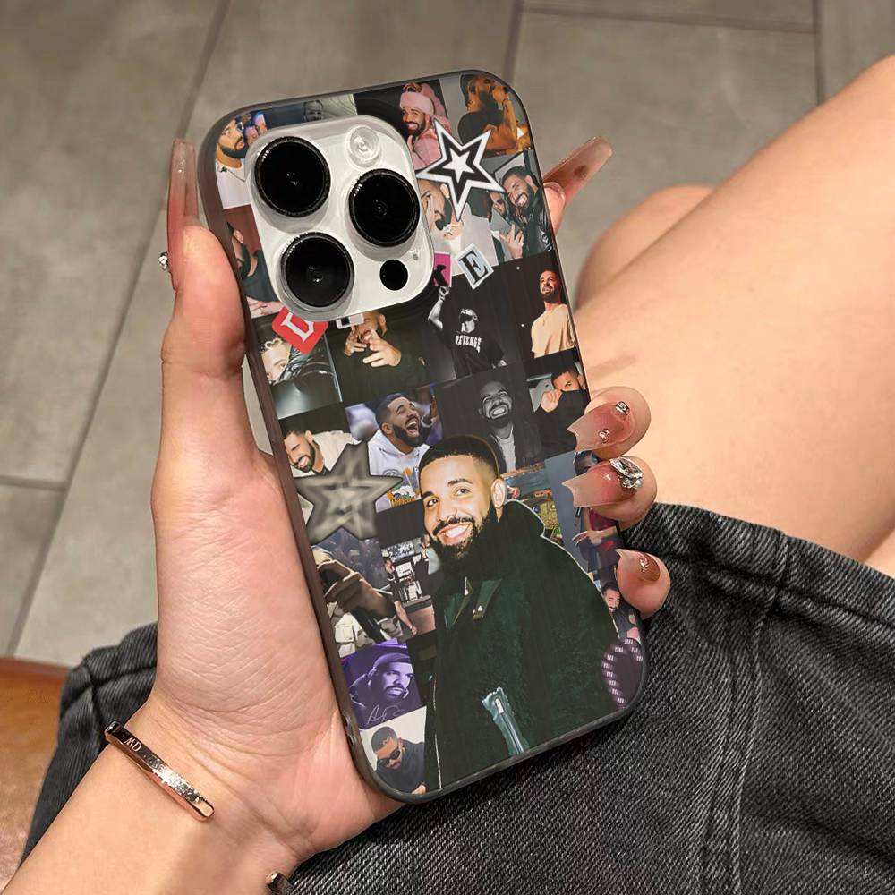 Sänger Rapper D-Drake Weiche Wellpappe Handyhülle Für IPhone 11 12 13 14 15 16 17 Pro Max Plus Pro Stoßfeste Hülle