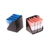 1 Set Mini Writing Board Clip Notebook File Folder Stationery Board Toys Office Desk Simulation Folder Model Dollhouse Parts