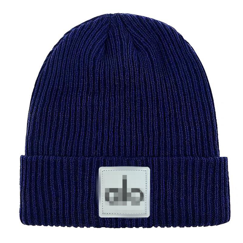 Winter Knit Beanie Warm Embroidery Stretch Casual Hat Men Women