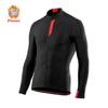 2023 Autumn/Winter Men's Cycling Jerseys Long Sleeve Thermal Fleece Bicycle Shirts Full Sleeve MTB Bike Jersey Tops Keep Warm Outdoor Cycling Jacket