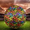 Teenage Mutant Ninja Turtles Print Size 5 Soccer Ball, Standard Match Football for Sports Game and Team Practice, Ideal Gift for Soccer Fans