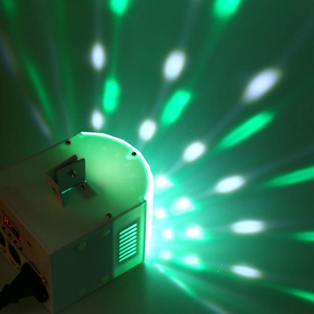 LED mini KTV bar pokojová světla scénická světla ovládání zvuku sedm barev otočná světla