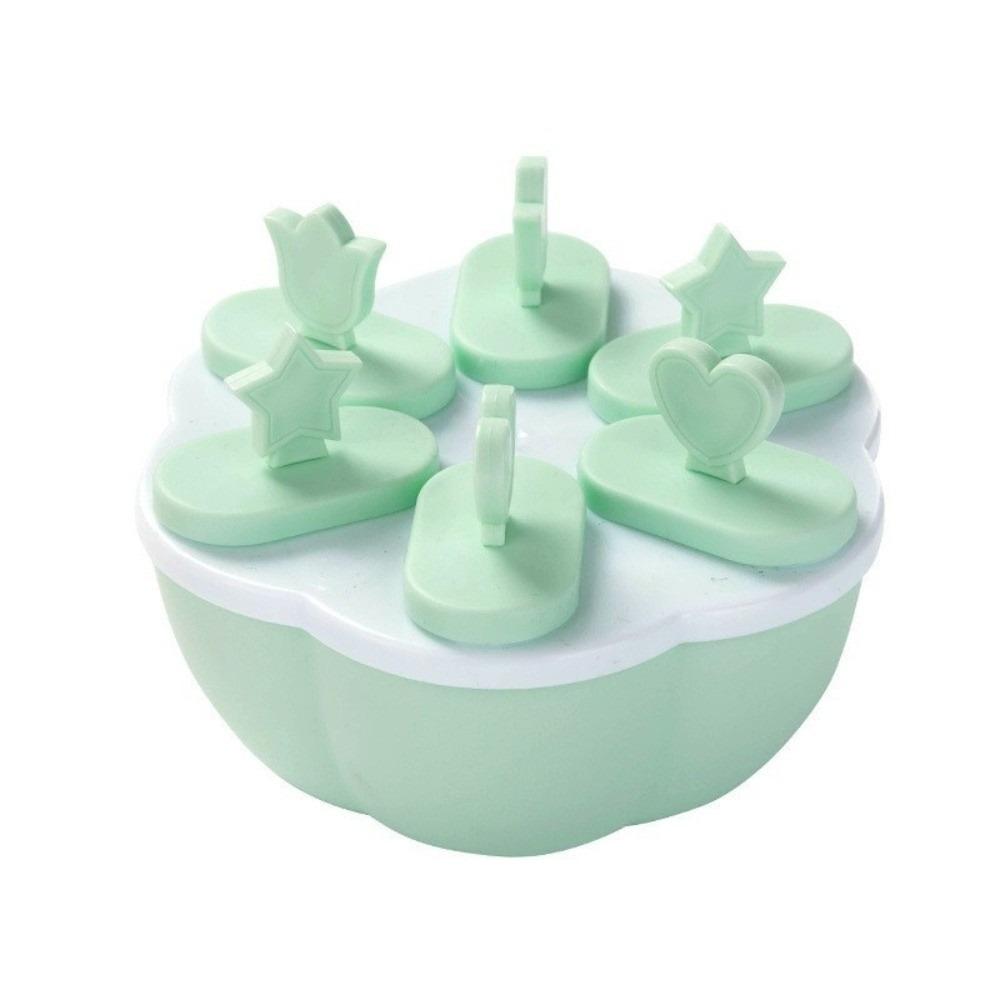 New 6Grid Popsicle Mold Ice Pop Maker DIY Ice Cream Molds for Kids Homemade Homemade Popsicle Molds