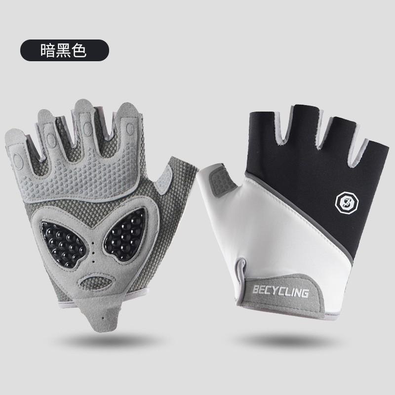Men Women Gym Workout Gloves Half-Finger Breathable Anti-Slip Shock Absorption Fitness Training Cycling Outdoor Sports