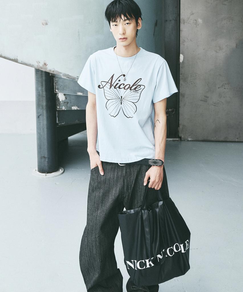 Nick&Nicole Nicole Leather Shopper Bag_Black