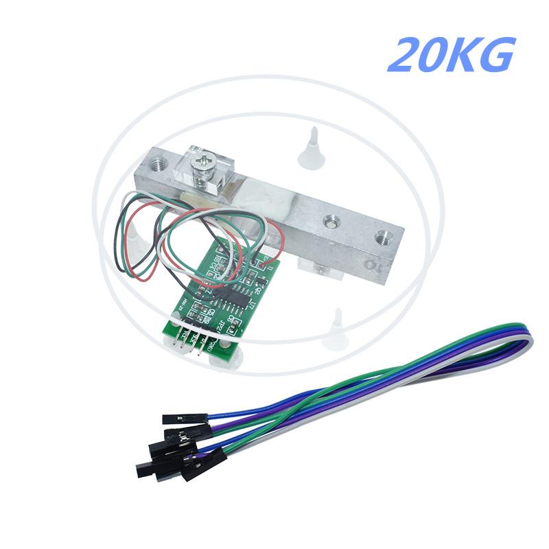 

Digital Load Cell Weight Sensor HX711 AD Converter Breakout Module 5KG 10KG Portable Electronic Kitchen Scale for Arduino Scale 20KG