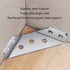 Universal Furniture Corner Connectors Furniture Corner Link Reliable Clamp Metal Supports for Wood with Nails & Tool