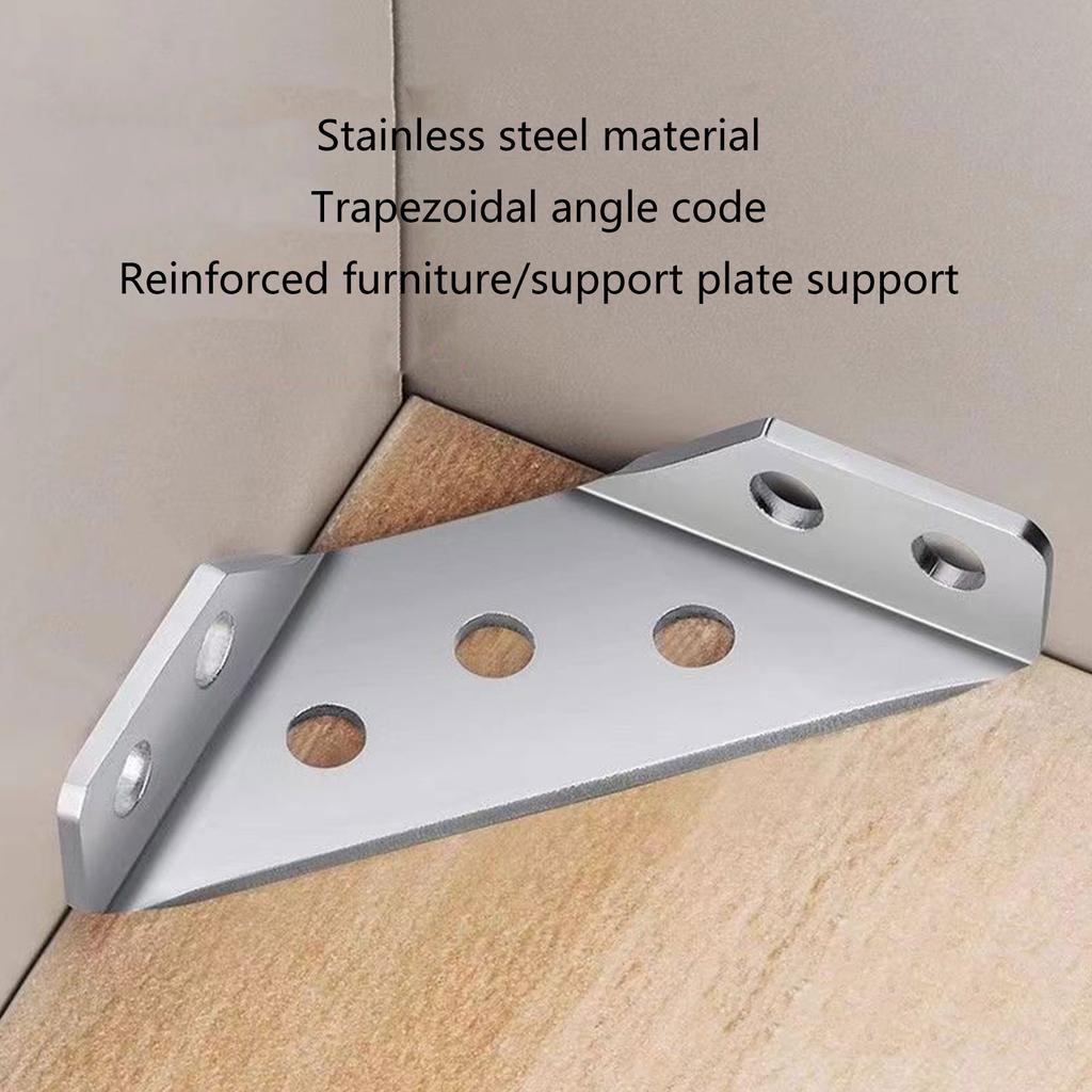 Universal Furniture Corner Connectors Furniture Corner Link Reliable Clamp Metal Supports for Wood with Nails & Tool