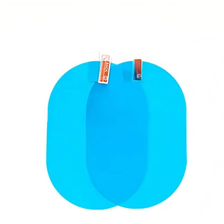 2Pcs Car Rearview Mirror Rainproof Film Side Window Water Repellent Film Reverse Reflector Anti Fog Clear Water Rainproof Film