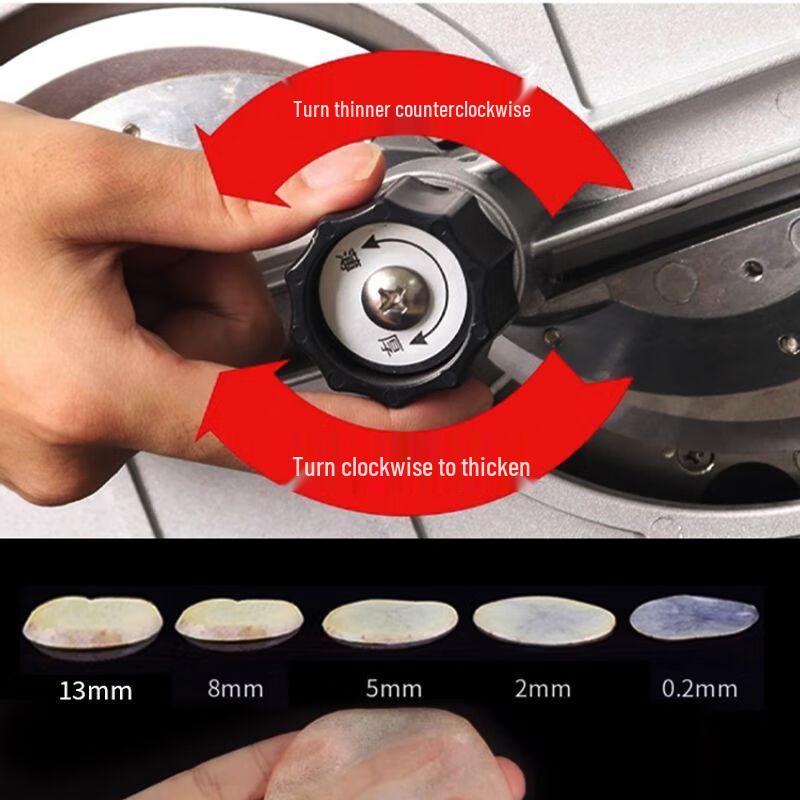 Commercial Manual & Electric Multifunction Slicer