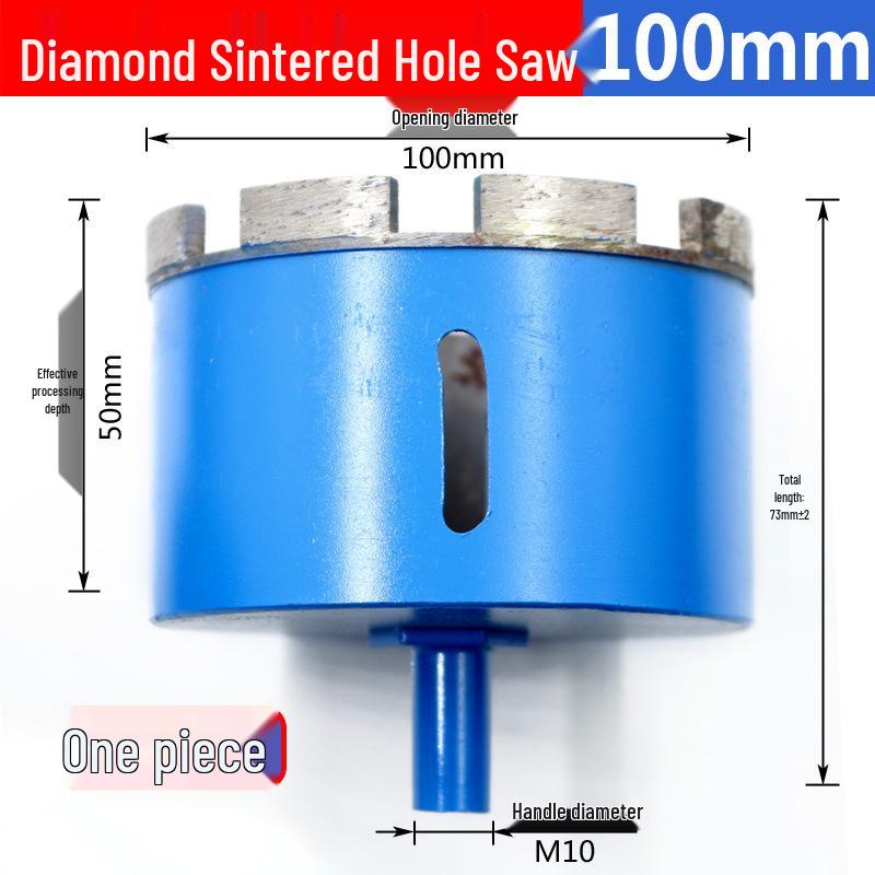 Diamantbeschichtete Lochsäge für Marmor, Granit, Stein, Fliesen und Glas