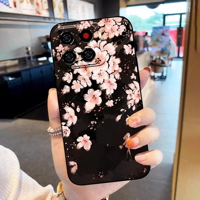For ZTE Blade A56 Case Cute Cartoon Soft Silicone Phone Cover For ZTE Blade A 56 4G TPU Shockproof Bumper BladeA56 Z2473 Fundas