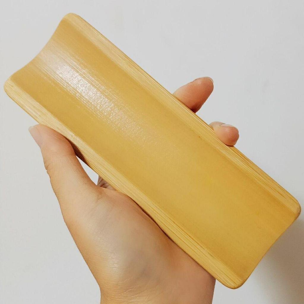 Handmade Polished Bamboo Calligraphy Wrist Pillow