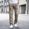Big Size Men's Cargo Pants New Spring Summer Trousers Straight Leg Work Pant Men Casual Loose Cotton Overalls Side Multi Pockets