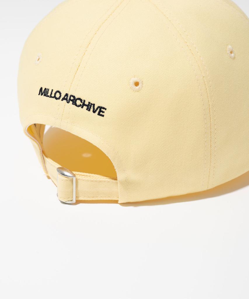 MILLO ARCHIVE Round Solar Ball Cap [Pale Yellow]
