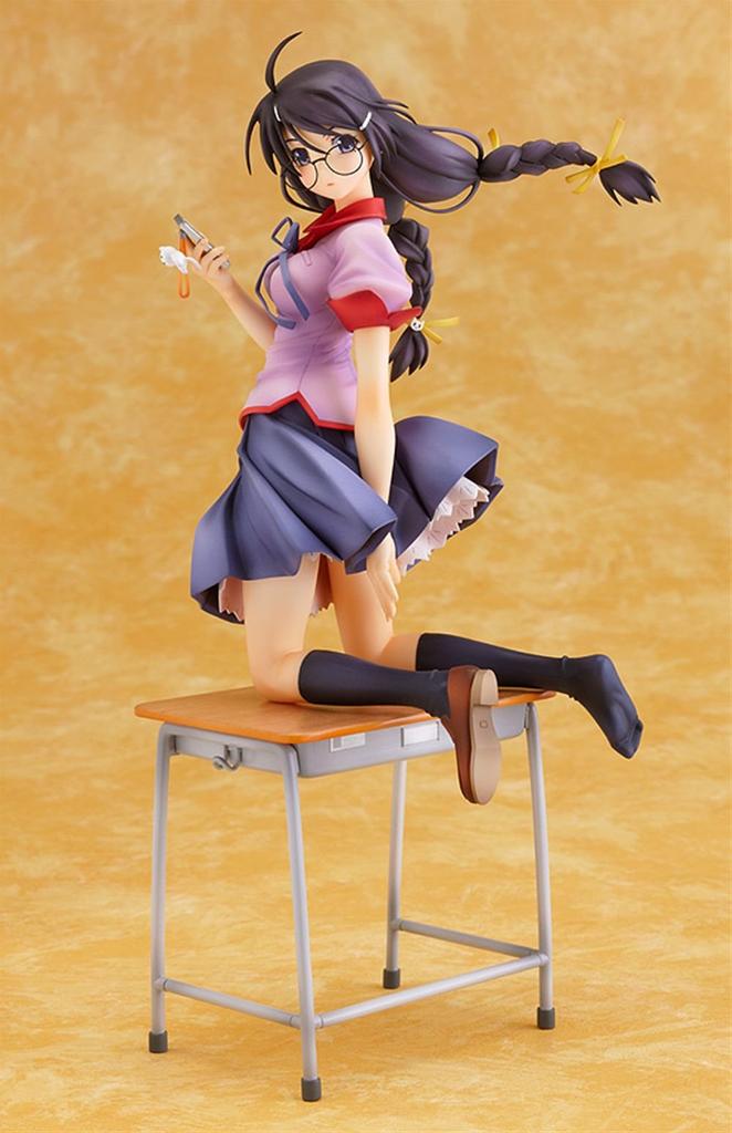 Bakemonogatari Tsubasa Hanekawa Scale PVC Painted Finished (1/8 Product)