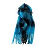 Autumn and winter mohair scarf thick beard senior women plaid warm versatile scarf shawl wholesale fur collar