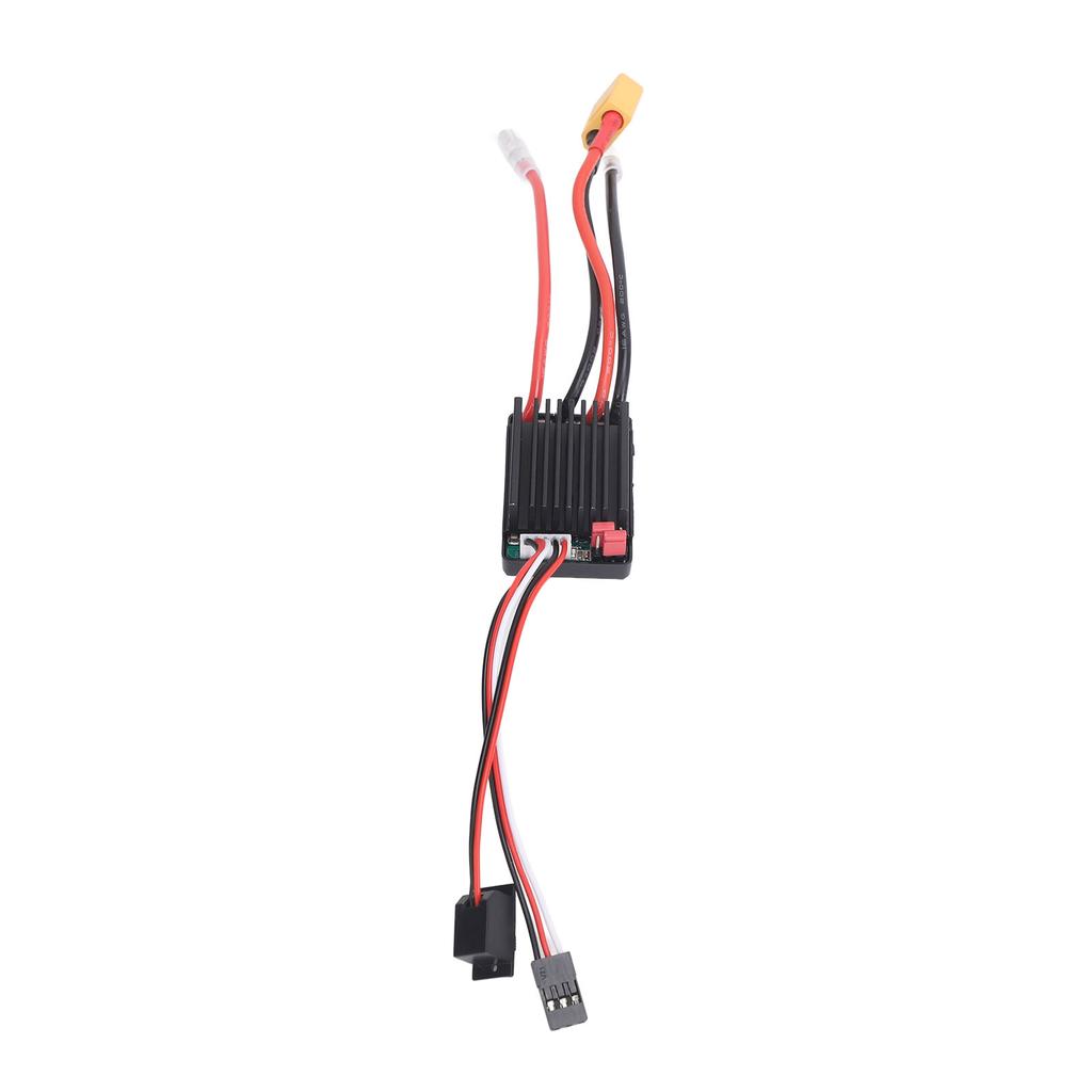 320A 60A RC Brushed ESC High Voltage Waterproof Two Way Electronic Speed Controller with XT60 Connector for 390 540 550 Brushed Motor