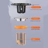 Anti-odor Sink Strainer Backflow Preventer Dual-purpose Floor Drain Durable Shower Floor Drain