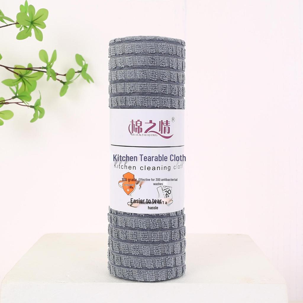 Professional Lint-Free Oil-Repellent Dishcloths - Weekly Disposable for Home, Office, Dorm