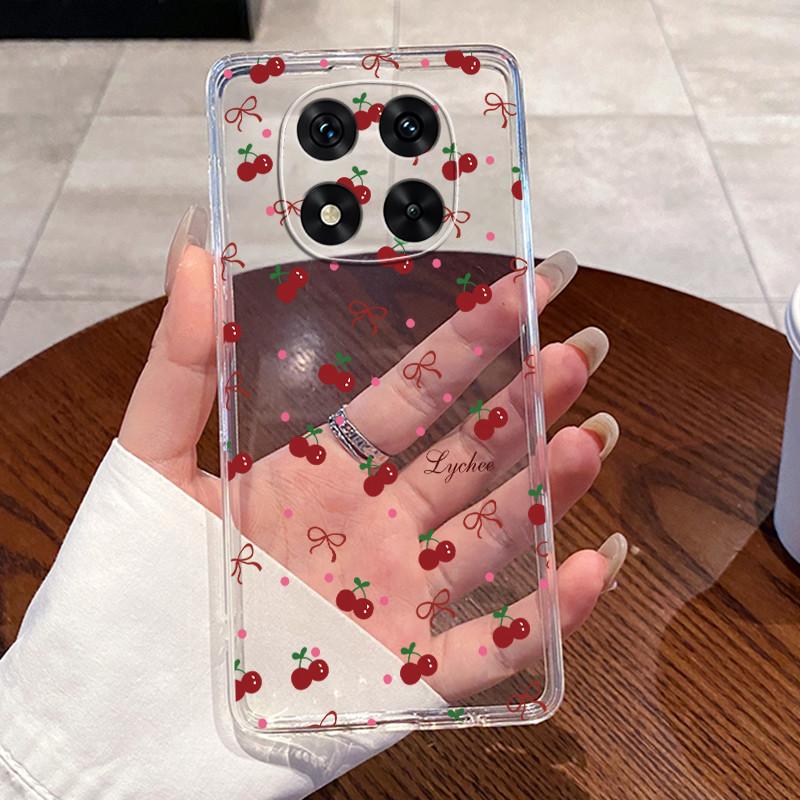 Cover For Xiaomi Poco X7 Case Luxury Aesthetic Cute Cat Fashion Astronaut Transparent Soft Silicone TPU Bumper Casing 24095PCADG