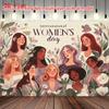 2D Women's Day Backdrop for March 8th, Empowerment & Diversity Themed Party