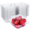 Clamshell Take Out Tray Plastic Hinged Food Containers Disposable Takeout Box