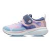 Li Ning Kids Soft Comfortable Sports Non-Slip Shock Absorbing Wear-Resistant Breathable Low-Top Running Shoes Kids Sneaker Pink Blue YKNR054-2
