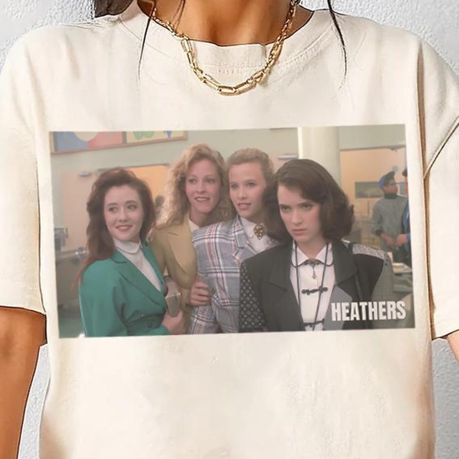 Comfort Heathers Shirt - Vintage Movie T shirts L