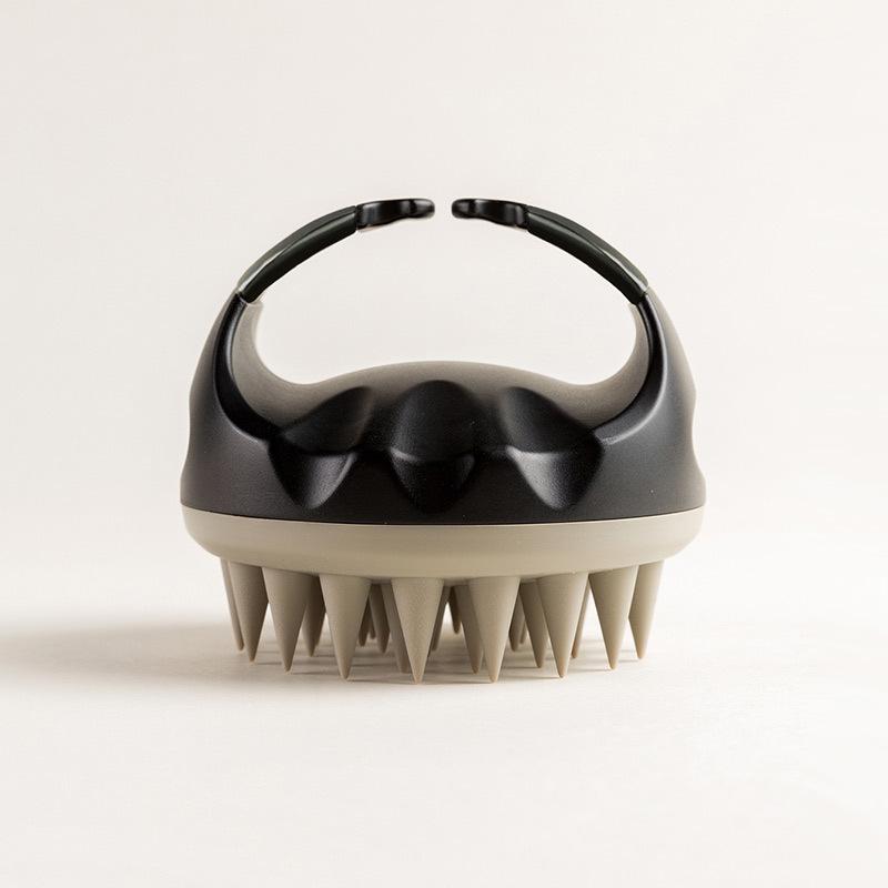 Portable Silicone Shampoo Brush Handheld Head Scalp Massage Brush Bath Massage Brush Body Shower Brush Soft Hair Comb Hair Care