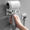 Hair Dryer Holder Without Punching Bathroom Hair Dryer Rack Hanging Rack Storage Hair Dryer Rack Space Aluminum