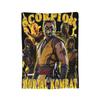 Mortal Kombat Scorpion MK Blankets Wool Funny Soft Throw Blankets for Bedding Lounge Decoration
