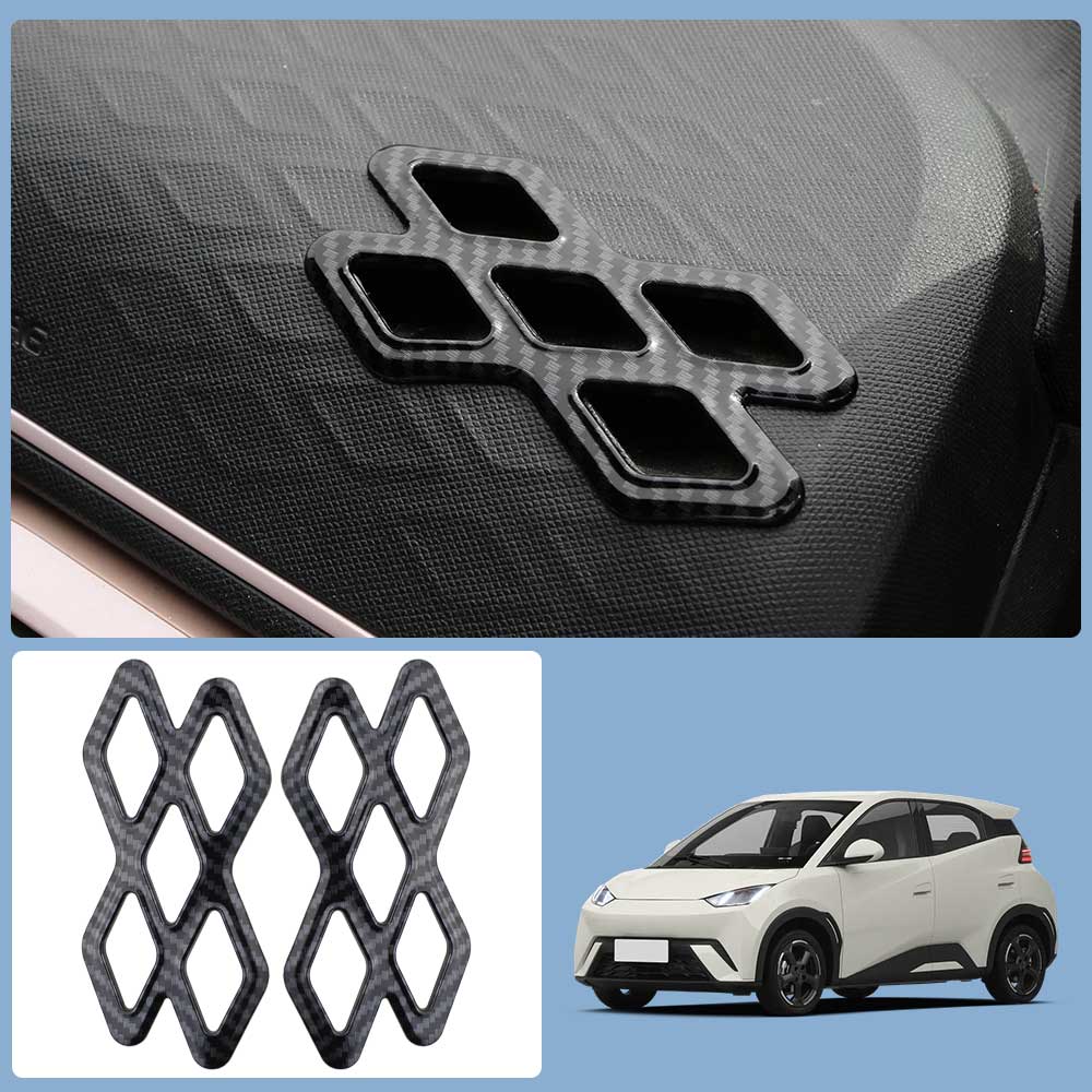 For BYD Dolphin Mini Seagull Dolphin Surf 2026 2026 LHD Front Dashboard AC Vent Cover Air Conditioner Outlet Sticker Accessories