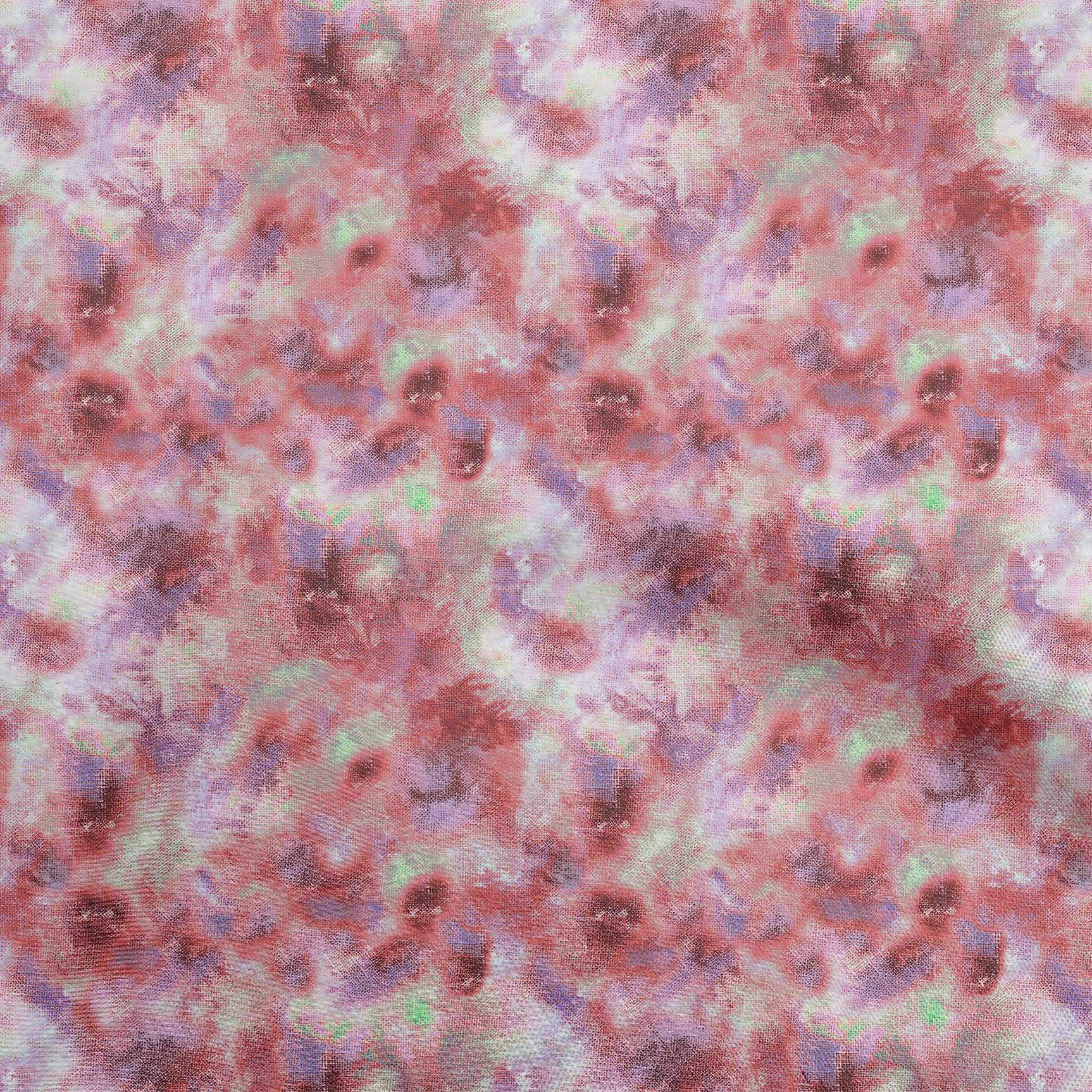 

oneOone Cotton Flex Dark Magenta Fabric Tie Dye Тканина для пошиття друкованої тканини для рукоділля у дворі 40 дюймів 42 Inch Wide - Viscose Chiffon червоний