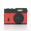 Keychain Camera 0.96inch HD Display 1080P 12MP Vintage Compact Camera with LED Fill Light for Travel Campus