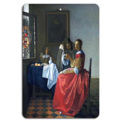 Timeless Elegance Vermeers Musical MomentAluminumtin sign 20x30cm（7.8x11.8inch）