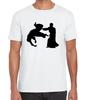 Aikido Martial Arts Training Sport Printed Cotton  Unisex T-Shirt Top Tee
