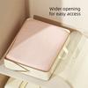 Large Capacity Clothes Quilt Storage Bag Visible Clothes Packing Pouch  Storing Bedding