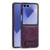 Samsung Z Flip7FE Magnetic Stand Crystal Shield Drop-proof Case