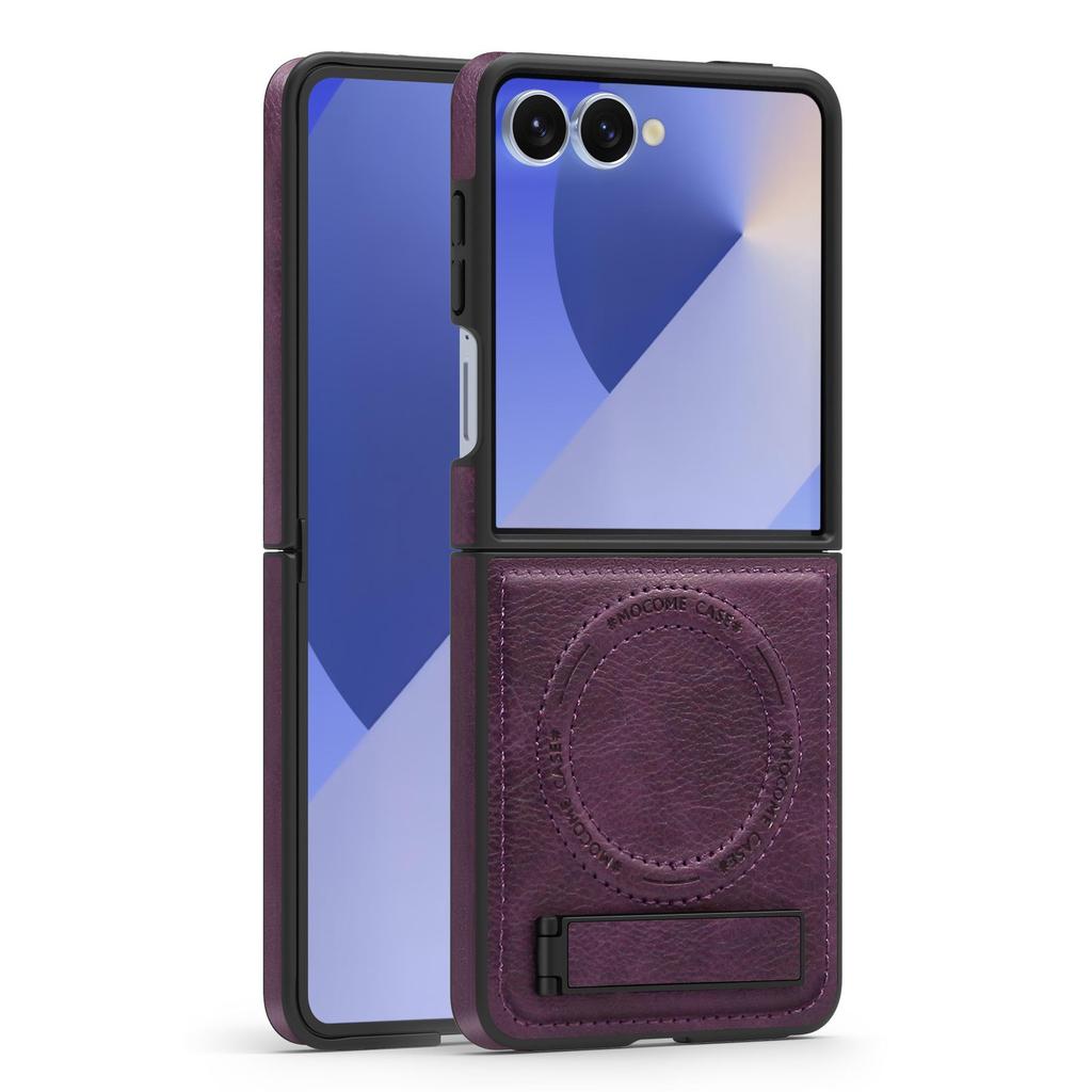 Samsung Z Flip7FE Magnetic Stand Crystal Shield Drop-proof Case
